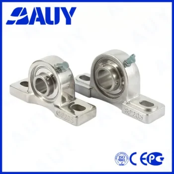 Auy 112-TF P2BL 25 LTHR Pillow Block Bearing Durable Farm Machinery