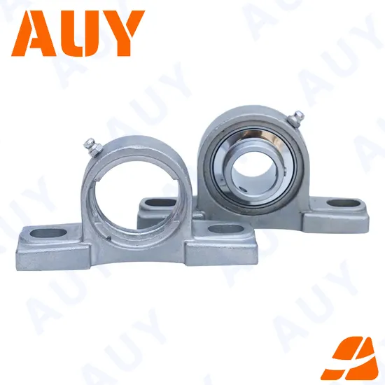 Auy-Existing-Goods-Hot-Sale-P2bc-20m-Tpzm-20m-Tpzm-P2bl-112-Wf-112-Wf-P2bt-105-Wf-105-Wf-Stainless-Housings-Pillow-Block-Bearing