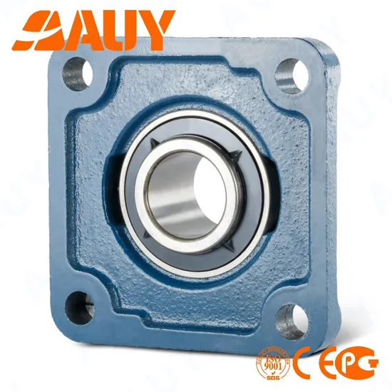 Auy-High-Strength-High-Satisfaction-F4bc-35m-Tpzm-35m-Tpzm-F4b-107-FM-107-FM-Ucf-206-19-206-19-Square-Flanged-Ball-Bearing-Unit-Pillow-Block-Bearing
