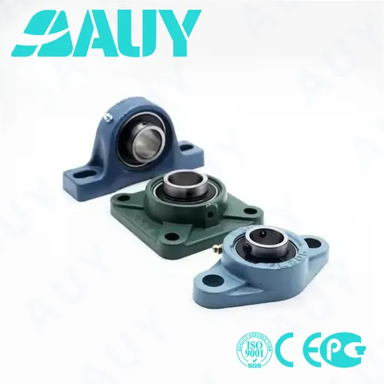 Auy-Manufacturing-Machinery-Mining-Industry-Pillow-Block-Bearing-F4bc-40m-Tpzm-40m-Tpzm-F4b-110-TF-110-TF-Ucf-208-24-208-24-Plastic-Housing