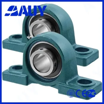 Auy P2B 112-TF-AH 1.1/4" Pillow Block Bearing, Stainless Housing, OEM Machinery