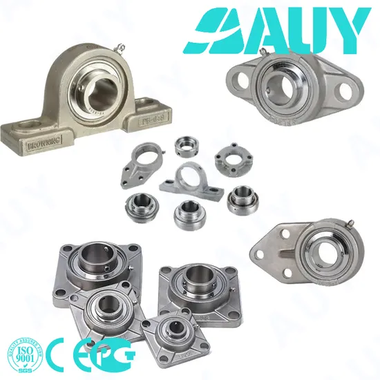 F4BC 50M-TPSS UCF205-14 Pillow Block Bearing 40M-TF Cast Iron Housing High Load Capacity