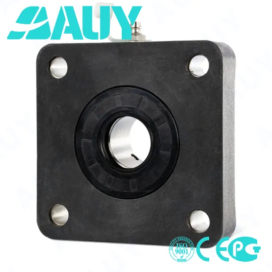 Auy-OEM-Mining-Industry-F4bm-107-TF-Ah-107-TF-Ah-Fy-55-Wf-Fy-1-Wf-Square-Flanged-Ball-Bearing-Unit