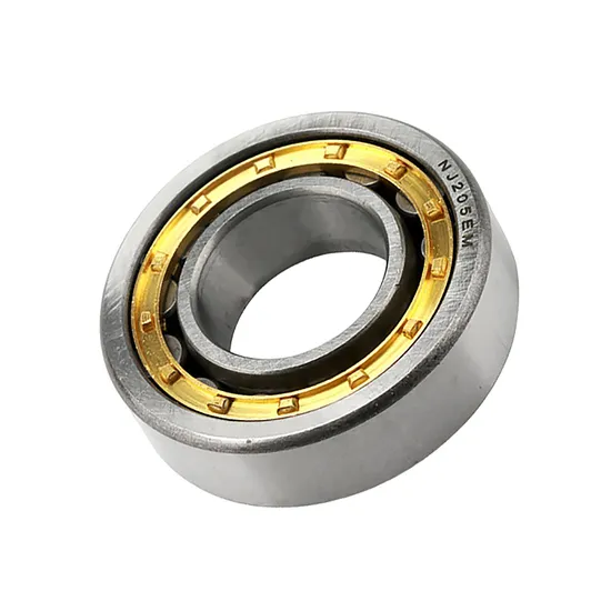 High-Precision-Single-Row-Nj205-Nj206-Nj207-Industrial-Grade-Chrome-Steel-Cylindrical-Roller-Bearings