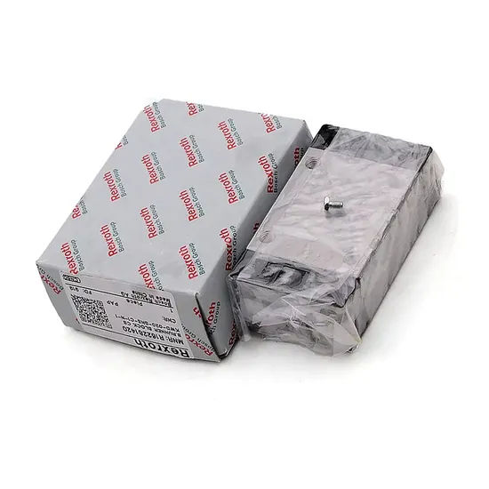 Rexroth R165381420 Linear Guide Block – Steel, High-Precision Slide Rail