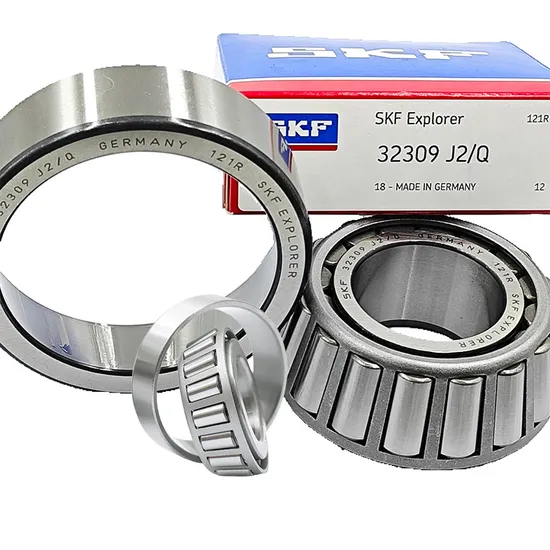 Steel-Cage-Automotive-Farm-Gearboxes-Single-Row-32309j2-Q-Tapered-Roller-Bearings