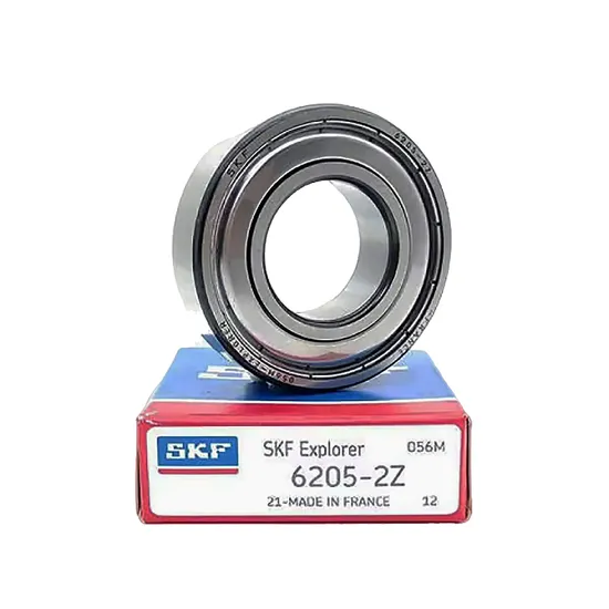 6205-2Z/C3 Deep Groove Ball Bearing Chrome Steel for Wind Power Machinery with High Temp Grease