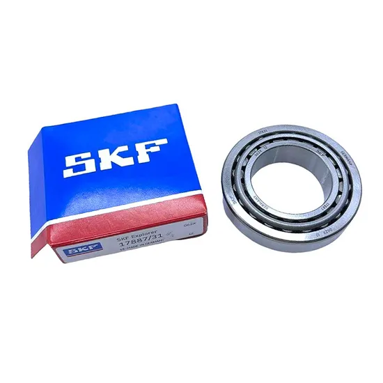 Inch Tapered Roller Bearings 17887/31 SKF for Automotive Farm Machinery with Iron/Brass Cage