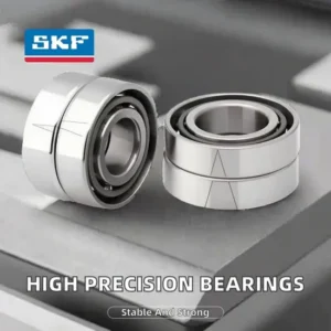 Double Row Angular Contact Ball Bearing 3309 A-2RSH/MT33 for Motor & Reducer with Rubber Seals