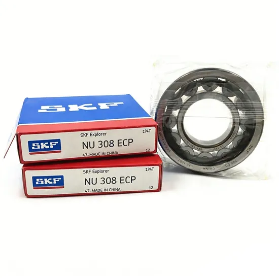 NU308ECP Cylindrical Roller Bearing 40x90x23mm for Gearbox Reducer Long Life Chrome Steel