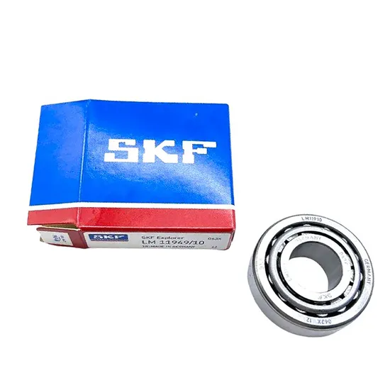 LM11949/LM11910 SKF Tapered Roller Bearing 19.05×45.24×15.49mm for Precision Machinery with P5 Precision Rating