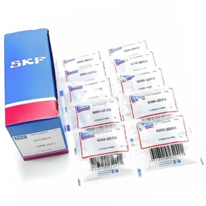 High Speed Low Noise SKF 6201-2Z Deep Groove Ball Bearings 12x32x10mm for Auto Parts
