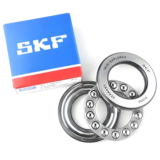 High Precision SKF Thrust Ball Bearing 51104 51204 20x35x10mm for Industrial Machinery with ISO9001 Certification