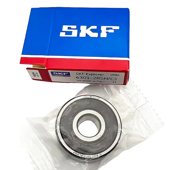 12x37x12mm SKF 6301 Deep Groove Ball Bearing for Industrial Machinery with P0-P2 Precision
