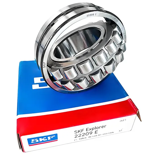 Self-Aligning Spherical Roller Bearing 22208 SKF 40x80x23mm for Wind Power Heavy-Duty Use
