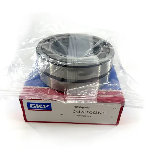 24122 CC/C3W33 SKF Spherical Roller Bearing for Gearbox with High Speed 110×180×69mm