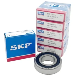 Deep Groove Ball Bearing SKF 6011-2RS 55x90x18mm P0-P2 for Auto Spare Parts with Grease Lubrication