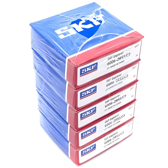 Low Noise SKF S6011 Deep Groove Ball Bearing 55x90x18mm for Auto Parts - Image 5