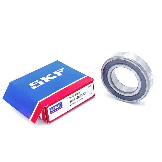 Low Noise SKF S6011 Deep Groove Ball Bearing 55x90x18mm for Auto Parts