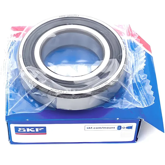 Motorcycle Deep Groove Ball Bearing SKF 6217-2RS 85x150x28mm P0-P2 for High-Speed Applications