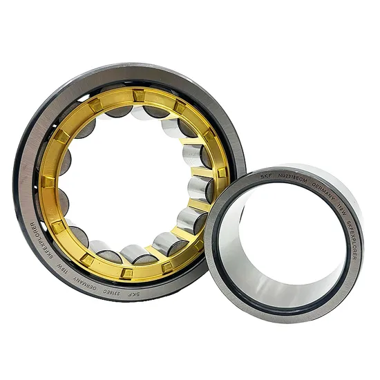 Cylindrical Roller Bearing NU2318 ECM Brass Cage for Water Pump 90x190x64mm - Image 4