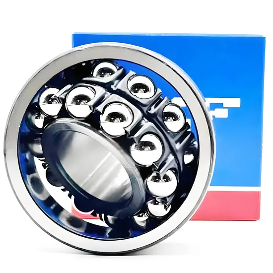 Self Aligning Ball Bearing 1200TNI 10x30x9mm for Low-Noise Motors with Steel/Brass Cage - Image 4