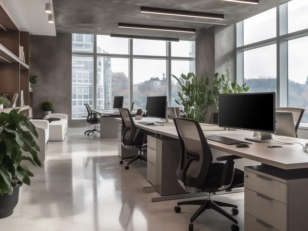 Office work environment